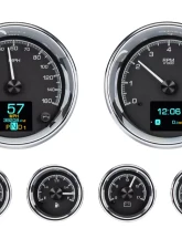 Dakota Digital HDX-2024-K Six-Piece Universal Round HDX System Black Face                                     - HDX-2024-K - Image 9