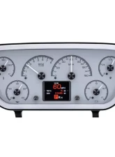 Dakota Digital HDX System Silver Face Pickup for 1953-1955 Chevrolet Trucks                                     - HDX-53F-PU-S - Image 9