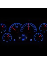 Dakota Digital HDX System Silver Face Pickup for 1953-1955 Chevrolet Trucks                                     - HDX-53F-PU-S - Image 6