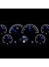 Dakota Digital HDX System Silver Face Pickup for 1953-1955 Chevrolet Trucks                                     - HDX-53F-PU-S - Image 7