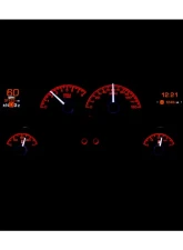 Dakota Digital HDX System Silver Face for 1958 Chevrolet Impala, Custom Gauge Set                                     - HDX-58C-IMP-S - Image 6