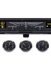 Dakota Digital HDX System Black Face for 1961-1962 Chevrolet Impala, Dashboard Gauge Set                                     - HDX-61C-IMP-K - Image 9