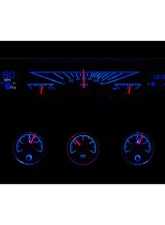 Dakota Digital HDX System Black Face for 1961-1962 Chevrolet Impala, Dashboard Gauge Set                                     - HDX-61C-IMP-K - Image 6
