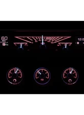 Dakota Digital HDX System Black Face for 1961-1962 Chevrolet Impala, Dashboard Gauge Set                                     - HDX-61C-IMP-K - Image 9