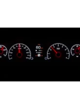 Dakota Digital HDX System Black Face for 1964-1966 Chevrolet Pickup Trucks                                     - HDX-64C-PU-K - Image 3