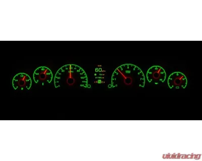 Dakota Digital HDX System Black Face for 1964-1966 Chevrolet Pickup Trucks - HDX-64C-PU-K