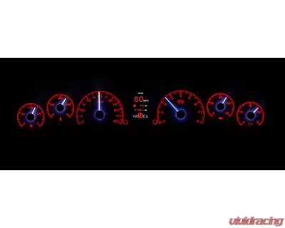 Dakota Digital HDX System Black Face for 1964-1966 Chevrolet Pickup Trucks - HDX-64C-PU-K