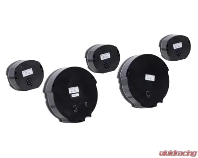 Dakota Digital HDX System Black Face for 1967-1968 Ford Mustang, 5-inch Size - HDX-67F-MUS-K