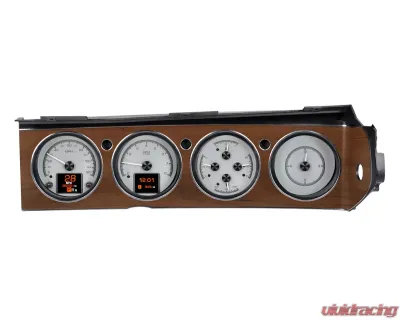 Dakota Digital HDX System Silver Face for Dodge Challenger Rallye 1970-1974 - HDX-70D-CLG-S