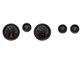 Dakota Digital HDX System Black Face for 1970-1981 Pontiac Firebird, HDX-70P-FIR-K
