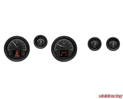 Dakota Digital HDX System Black Face for 1970-1981 Pontiac Firebird, HDX-70P-FIR-K - HDX-70P-FIR-K