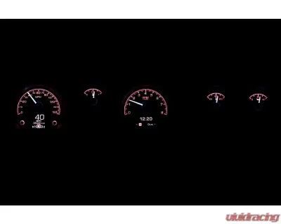 Dakota Digital HDX System Silver Face for 1970-1981 Pontiac Firebird, 5-Inch Display - HDX-70P-FIR-S