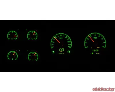 Dakota Digital HDX System Black Face for Chevrolet GMC Pickup 1973-1987 - HDX-73C-PU-K