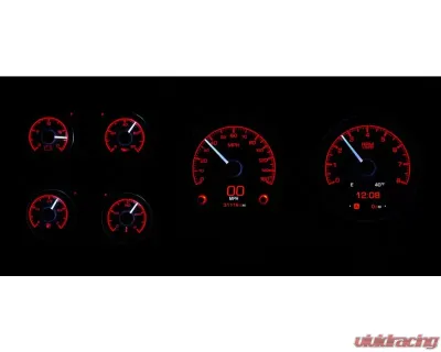 Dakota Digital HDX System Black Face for Chevrolet GMC Pickup 1973-1987 - HDX-73C-PU-K