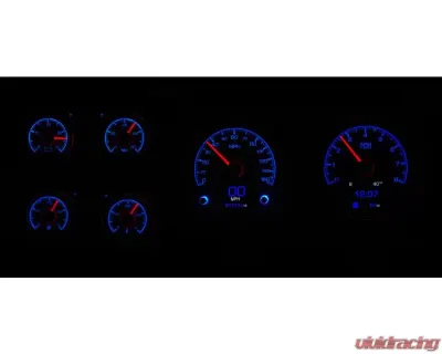 Dakota Digital HDX System Black Face for Chevrolet GMC Pickup 1973-1987 - HDX-73C-PU-K