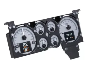 Dakota Digital HDX System Silver Face for Chevrolet Monte Carlo, Malibu, El Camino 1978-87