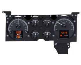 Dakota Digital HDX System Black Face for Chevrolet Monte Carlo, Malibu, El Camino 1978-87