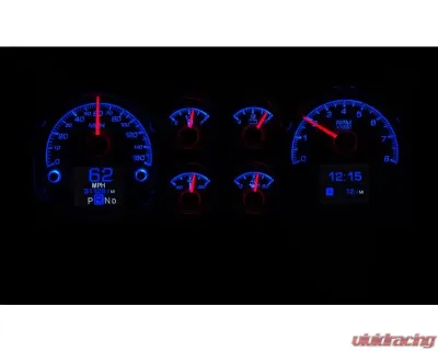 Dakota Digital HDX System Silver Face for Chevrolet Monte Carlo, Malibu, El Camino 1978-87 - HDX-78C-MC-S