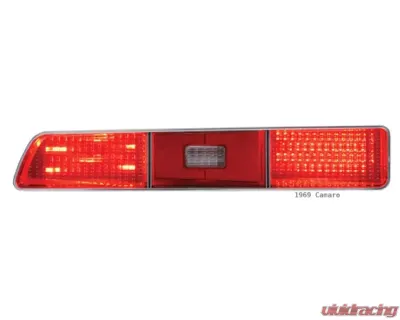 Dakota Digital LED Tail Lights for 1969 Chevrolet Camaro SS | RS, Custom Fit, Durable Design - LAT-NR111