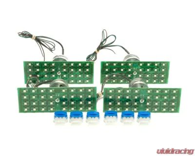 Dakota Digital LED Tail Lights for 1972 Chevrolet Impala Caprice, Custom Fit, Durable Design - LAT-NR181