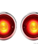 Dakota Digital LED Tail Lights for 1961-1962 Chevrolet Corvette, Custom Fit, Durable Design                                     - LAT-NR221 - Image 2