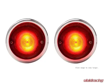 Dakota Digital LED Tail Lights for 1961-1962 Chevrolet Corvette, Custom Fit, Durable Design - LAT-NR221