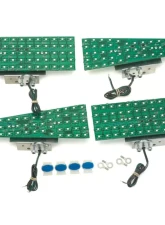 Dakota Digital LED Tail Lights for 1959 Chevrolet Impala, Bel Air, Biscayne, LAT-NR241                                     - LAT-NR241 - Image 2