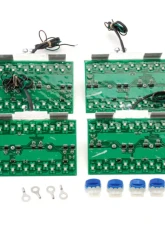 Dakota Digital LED Tail Lights for 1969 Pontiac Firebird, Red Lens, Custom Fit                                     - LAT-NR291 - Image 2