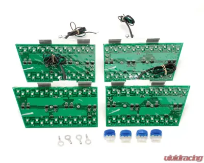 Dakota Digital LED Tail Lights for 1969 Pontiac Firebird, Red Lens, Custom Fit - LAT-NR291