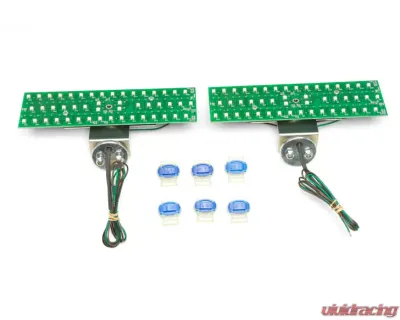 Dakota Digital LED Tail Lights for 1971 Chevrolet Bel Air, Custom Fit, Durable Design - LAT-NR390