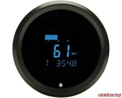 Dakota Digital Odyssey Series II Round 3-3/8" Performance Speedometer Chrome Teal - ODYR-01-1-C