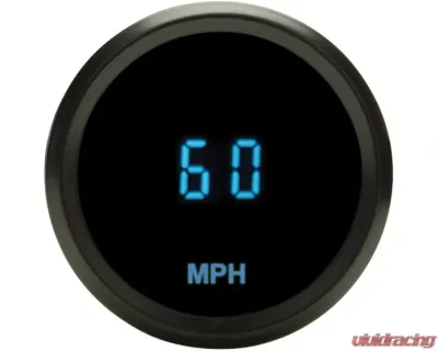 Dakota Digital Odyssey Series II Mini 2-1/16" MPH Speedometer Chrome Teal ODYR-01-3-C - ODYR-01-3-C