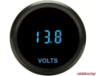 Dakota Digital Odyssey Series II 2-1/16" Chrome Teal Voltmeter Gauge ODYR-05-1-C - ODYR-05-1-C
