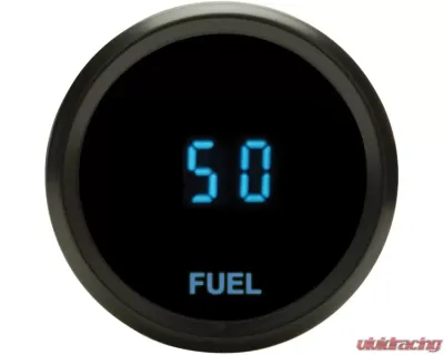Dakota Digital Odyssey Series II 2-1/16" Fuel Level Gauge Black Teal ODYR-06-1 - ODYR-06-1