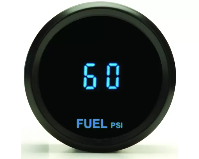 Dakota Digital Odyssey Series II 2-1/16" High Resolution Fuel Pressure Gauge Black Teal - ODYR-10-2