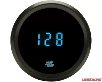 Dakota Digital Odyssey Series II 2-1/16" Amplifier Temp Gauge Black Teal ODYR-15-1 - ODYR-15-1