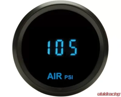 Dakota Digital Odyssey Series II 2-1/16" Black Teal Air Pressure Gauge ODYR-19-1 - ODYR-19-1