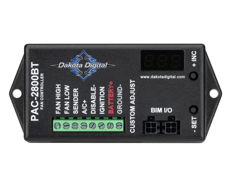 Dakota Digital Electronic Fan Controller 70 Amp w/ Bluetooth Control - PAC-2800BT