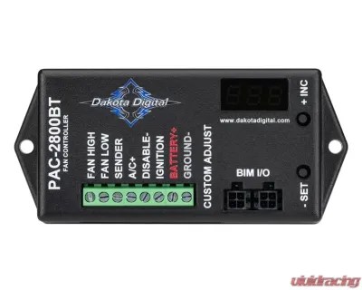 Dakota Digital PAC-2800BT Electronic Fan Controller 70 Amp with Bluetooth Control - PAC-2800BT