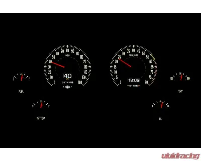 Dakota Digital RTX Instrument System for Chevrolet Corvette 1963-1967, 64 Style - RTX-64C-VET-X