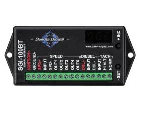 Dakota Digital SGI-100BT Universal Speedometer and Tachometer Interface for Custom Applications