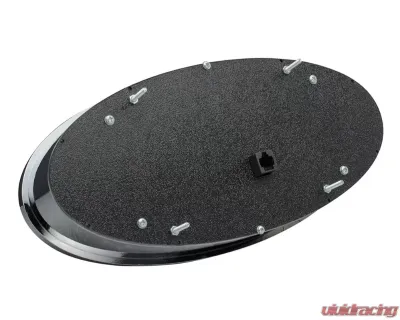 Dakota Digital VHX-1017-C-R Universal Oval VHX System Carbon Fiber Red Display - VHX-1017-C-R