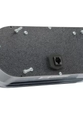 Dakota Digital VHX-1018-S-R Rounded Rectangle VHX System Silver Alloy Red Display                                     - VHX-1018-S-R - Image 3