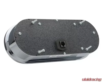 Dakota Digital VHX-1018-S-R Rounded Rectangle VHX System Silver Alloy Red Display - VHX-1018-S-R