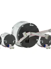 Dakota Digital VHX-1022-K-B 5-Piece Round Universal VHX System Black Alloy Blue Display                                     - VHX-1022-K-B - Image 2