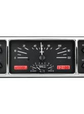 Dakota Digital VHX-39C-K-R VHX System Black Alloy Face Red Display for 1939 Chevrolet                                     - VHX-39C-K-R - Image 3
