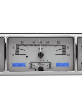 Dakota Digital VHX-39C-S-B VHX System Silver Alloy Face Blue Display for 1939 Chevrolet                                     - VHX-39C-S-B - Image 3