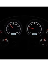 Dakota Digital VHX-63C-VET-K-R Black Alloy Gauge System Red Display for 1963-1967 Chevrolet Corvette                                     - VHX-63C-VET-K-R - Image 5