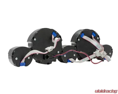 Dakota Digital VHX System Silver Alloy Face White Display for 1967-1968 Ford Mustang - VHX-67F-MUS-S-W