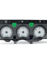 Dakota Digital VHX System Silver Alloy Face White Display for Chevrolet Chevelle El Camino 1970-1972                                     - VHX-70C-CVL-S-W - Image 3